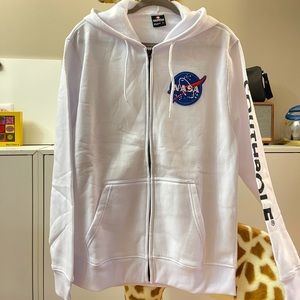 NASA logo sweater
